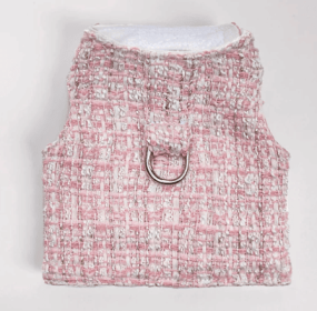 Annabella Dog Harness (Color: Pearl, size: SM)