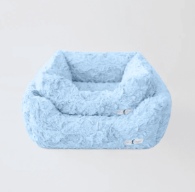 Bella Dog Bed (Color: Baby Blue, size: SM)