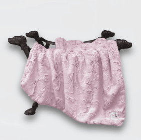 Dolce Vita Dog Blankets (Color: Rosewater, size: SM)