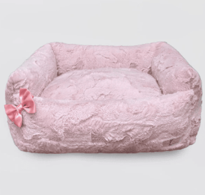 Dolce Vita Dog Bed Collection (Color: Rosewater)