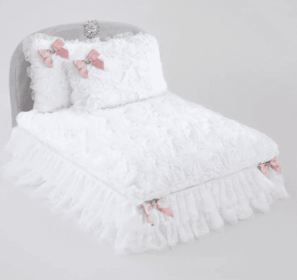 Enchanted Nights Dog Bed Collection (Color: Sterling)