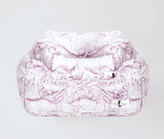 Whisper Dog Bed (Color: Merlot, size: SM)