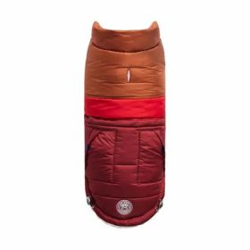 Retro Puffer - Dark Red (size: M)