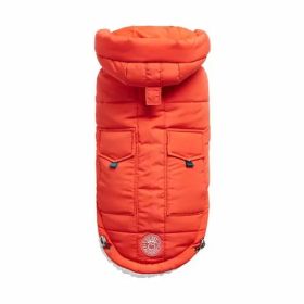 The Puff Parka - Orange (size: M)