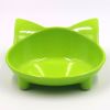 Pet cat bowl Non slip cute cat shaped colorful High Quality cat bowl cat food bowl