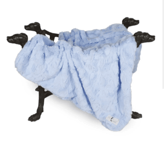 Bella Dog Blanket (Color: Baby Blue, size: SM)