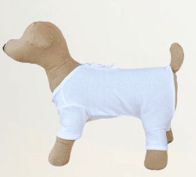 Sweet Dreams Dog Pajamas (Color: White, size: XS)