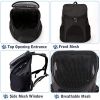 Dog Carrier Backpack Breathable for Small Pets/Cats/Puppies; Pet Carrier Bag with Mesh Ventilation; Safety Features and Cushion Back Support; for